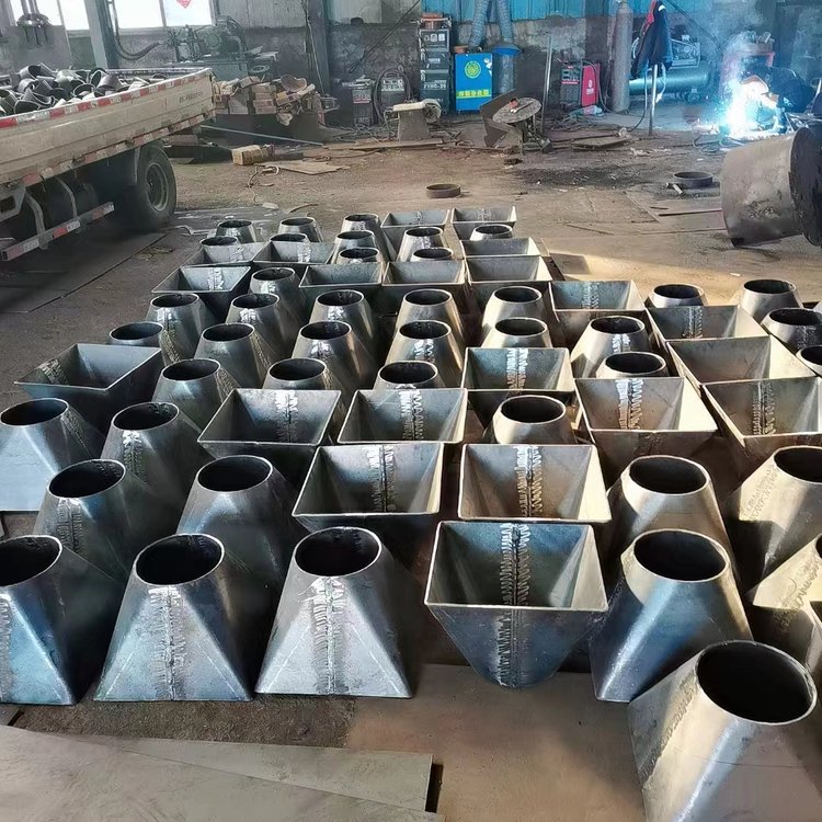 偏心316/304钢制焊接天方地圆碳钢通风管道接口的生产与应用